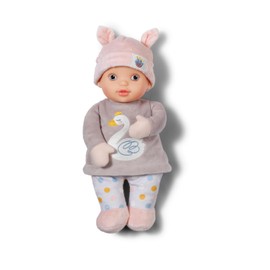 Baby Annabell for babies Sweetie Mauve, Soft 30cm Tall Fabric Doll with Integrated Rattle, For Newborns, 710715 Zapf Creation