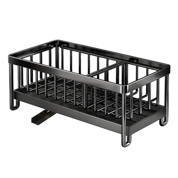 Tookie Sink Caddy kitchen Organzier, Quick-Dry Sponge Caddy Organizer with