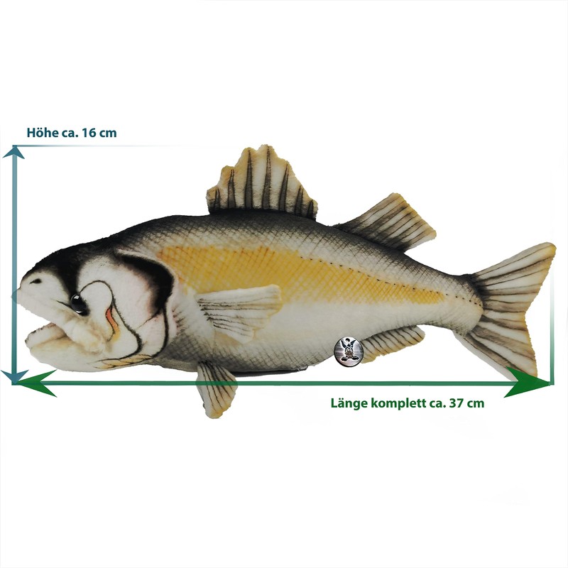 Perch Premium Plush Toy Fish Carp Decorative Animal Dieter