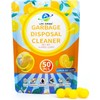 LIFE KIRINN Garbage Disposer Freshener,Sink Disposal Odor Eliminator,50 Count Lemon