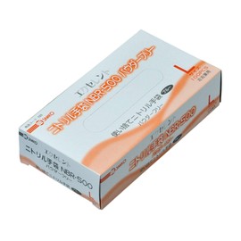 Excellent Nitrile Gloves PF NBR-500 (100 Miiri) L Sanko Chemical Industry