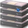 AIOR Pack of 4 90 L Underbed Storage Bags with