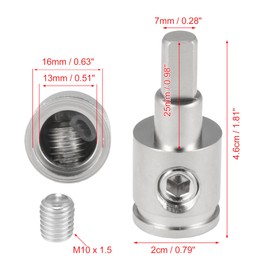 X AUTOHAUX 4pcs Car Stereo Audio Power or Ground 0 to 4 Gauge Wire Reducer