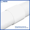NDS 3P05 PVC S&D Coupling, 3-Inch, Hub X Hub Connection,