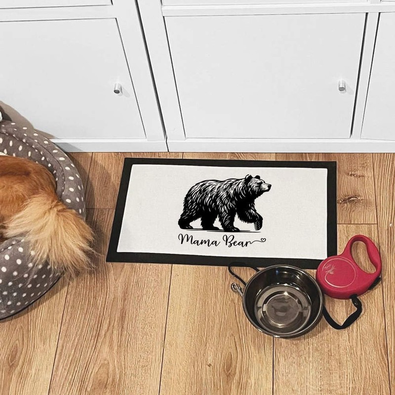 'Mama Bear' Pet Feeding Mat (PM00029358)