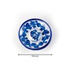 Tarini Gallery Blue Pottery Agarbatti Stand Ceramic Plate with Holes
