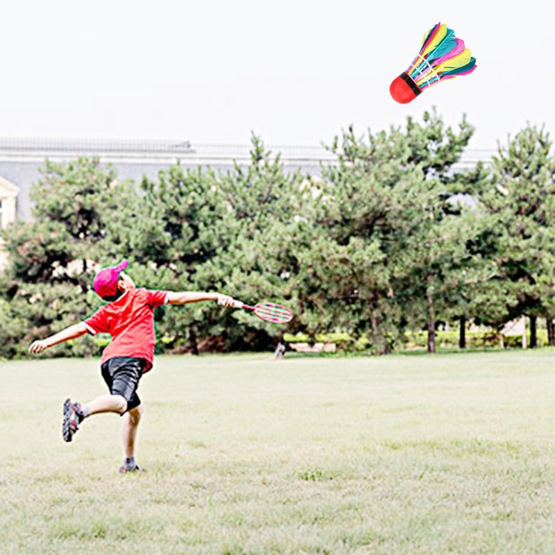 11Pcs/Lot Durable Colorful Badminton Balls Shuttlecocks Sports Training Accessory