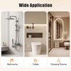 U Shaped Shower Curtain Rod Adjustable Stainless Steel U Shape