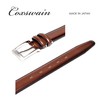 COXSWAIN CW20201-36 Men's Belt, Genuine Leather, Convincing Material, Exquisite Antique