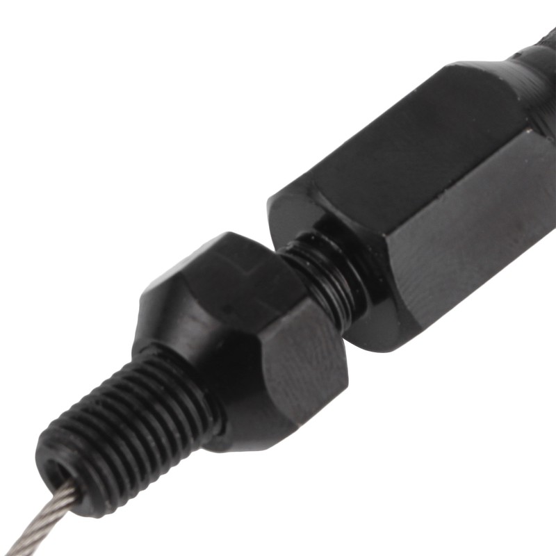 914mm/36in Stainless Steel Throttle Cable Replacement with Wrench AF42‑1101BLK Universal