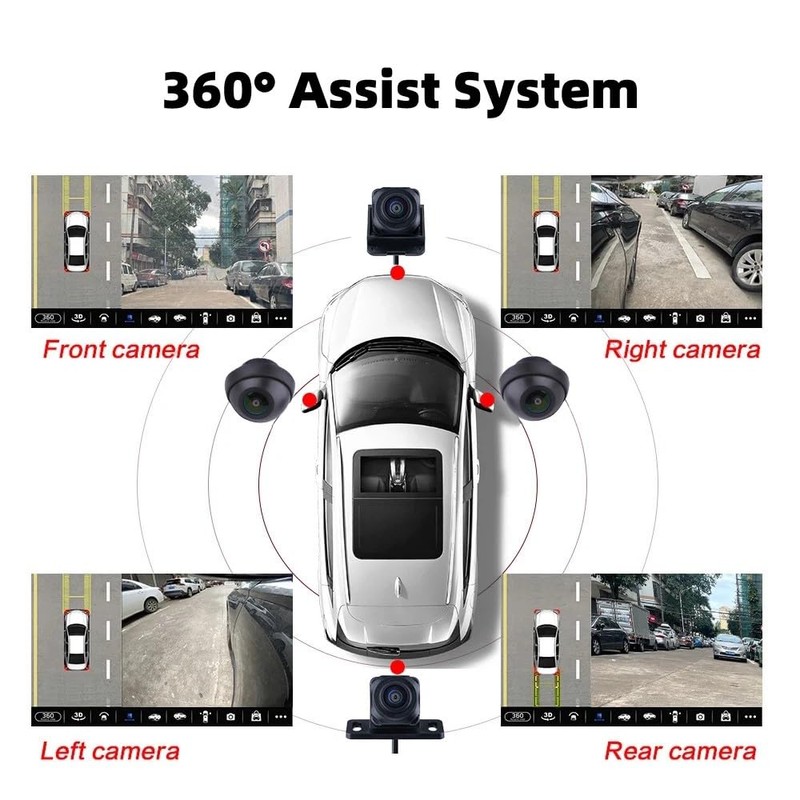 BY-J 360-Degree Panoramic Camera System for Android, 3D 1080P, with