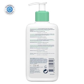 CeraVe Gel Limpiador Espumoso Diario para Uso de Día o Noche, para Piel Mixta, Grasa o con Acné, Anti Puntos Negros, Hipoalergénico y Libre de Paraben