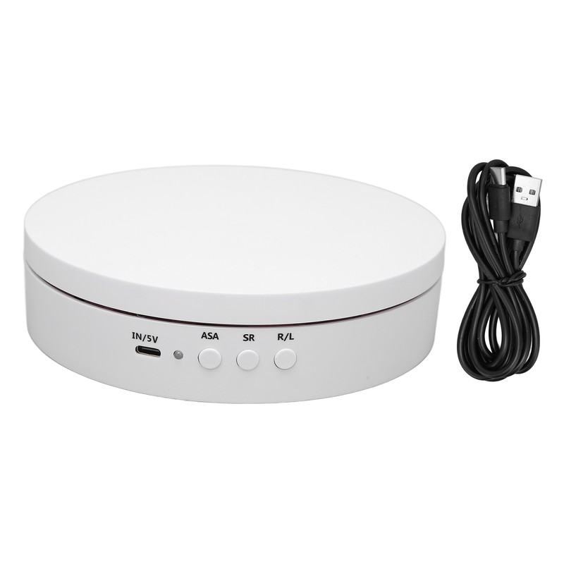 Rotating Display Stand Speed Direction Adjustable 360 Degree Rotatable Turntable