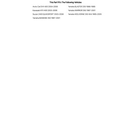 Tusk Clutch Lever Black - Fits: Kawasaki KFX 400 2003-2006