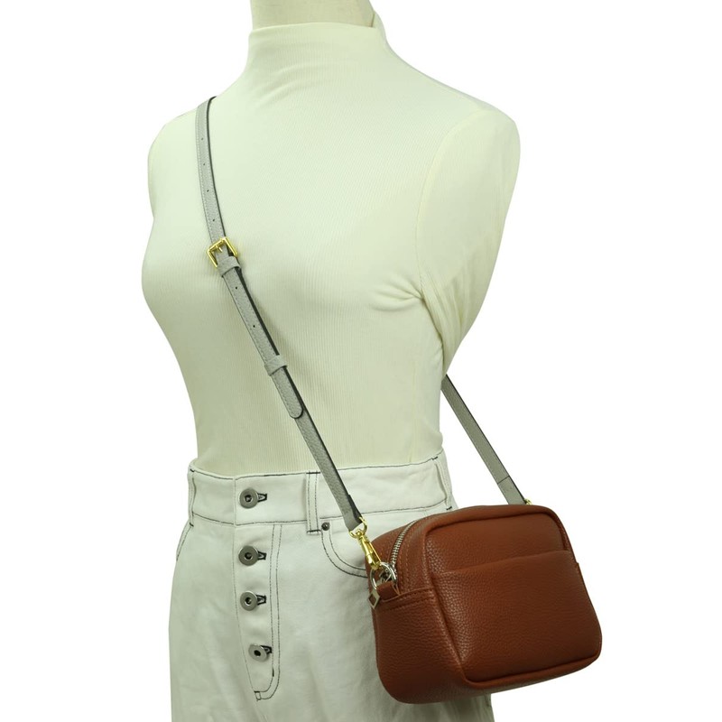 ZANQANO Leather Purse Strap Replacement Crossbody Bag Handbag Adjustable Long