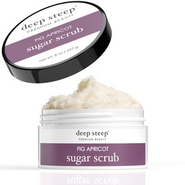 Deep Steep Sugar Scrub, Fig Apricot, 8 Ounce