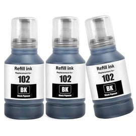 LAIPENG 102 Ink Compatible with Epson 102 for EcoTank ET-2700 ET-2750 ET-2751 ET-2756 ET-2850 ET-2851 ET-2856 ET-3700 ET-3750 ET-3850 ET-4750 ET-4750 ET-4750 ET-4750 ET-47504850 ET-4856 ET-15000