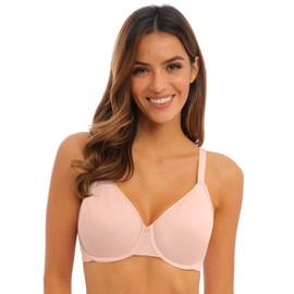 Wacoal Women's Back Appeal Minimizer Underwire Bra, Opaque, Rose Dust, 32F