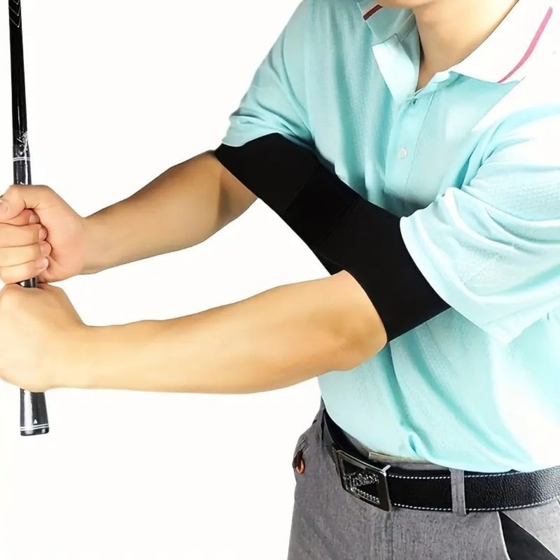 YEDJFFIYO Golf Swing Training Aid Arm Band, Golf Arm Strap,