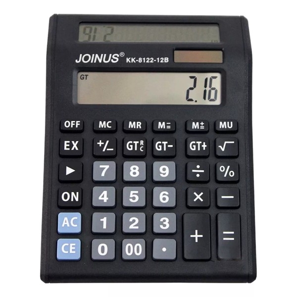 J.H. Company Calculadora De Escritorio Electronica 12 Digitos Grande 9571