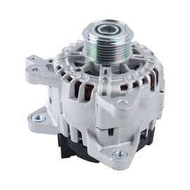 DOLKSN Alternator High Output Alternator 12V 120A Compatible with 2014-2020 Nissan Rogue L4 2.5L 6-Groove Clutch Pulley 231004BA0A