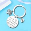 Nimteve New Grandma Gift Keychain Grandmother Announcement Gift First Time