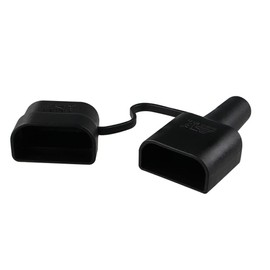 SPORTARC Waterproof 50A For Anderson Plug Dust Cable Sheath Cover Black/Rde With Cap