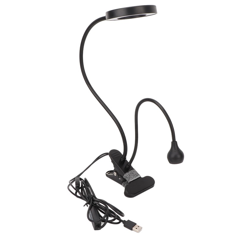 2 in 1 Gooseneck Curing Lamp USB Interface Adjustable Bendable
