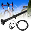 7075 Aluminium Alloy Black Road Bicycle Wire Control Oil Pressure