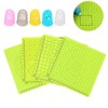 4Pcs 3D Printing Pen Silicone Pad Green Copy Board Soft