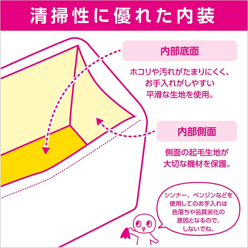 Hakuba HAKUBA Inner Soft Box 02 200 Black Inner Bag