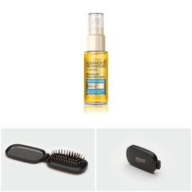 Advance Techniques Absolute Nourishment Treatment Serum & Foldable Hair Brush