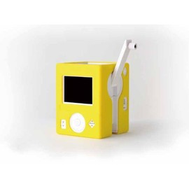 Superheadz Sun & Cloud Candy Jacket Silicone Camera Case Florescent Yellow