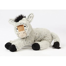 Esel grau-meliert-weiß 24 cm
