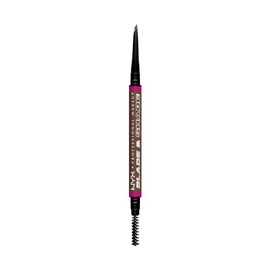 NYX Professional Makeup Blade Shade Brow Pencil Tono Ash Brunette (café), 0.06gr - Lápiz de ceja de dos puntas, resistente a desvanecimientos y transferencias, dura hasta 16H, fórmula vegana