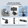 FIFIELD 3"/7.6cm Camera Suction Cup Phone Mount with Ball Head