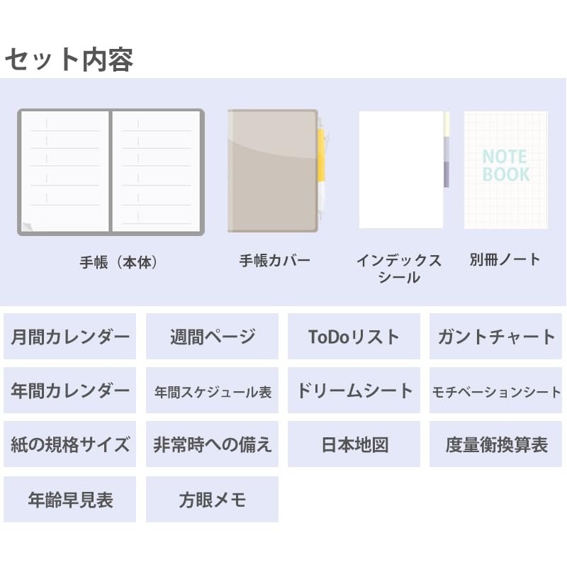 Separate Diary Notebook, Beginning in January, 2025 A5 Weekly &