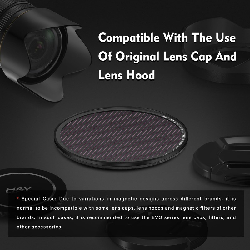 ESP72 H&Y HD Evo-Series Streak-Pink Filter Kit 72mm