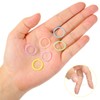 Hicarer 1000 Mini Rubber Bands Soft Elastic Bands for Hair