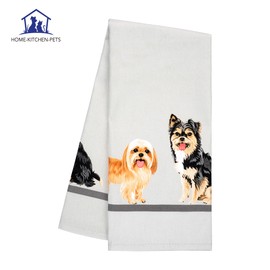 Tea towels for kitchen-Pack of 3 Cotton Decorative Linen Towels for Cooking, BBQ, and Dish Drying – Novelty Grill and Bake Towels – Perfect for Farmhouse Kitchens and Gifting