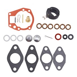 Carburetor Repair Kit with Float replacement for Johnson Evinrude 1.5 2 3 4 5 5.5 6 HP 439071 18-7043