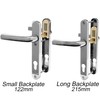 UPVC Door Handle Avocet Pioneer Sprung 92mm PZ Double Glazing