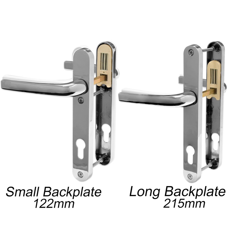 UPVC Door Handle Avocet Pioneer Sprung 92mm PZ Double Glazing