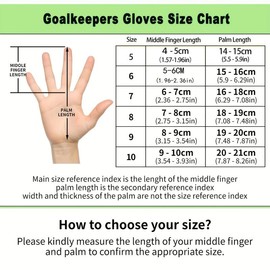 Soccer Goalie Gloves Strong Grip, High Performance Goalkeeper Gloves, Breathable Soccer Goalkeeper Gloves For Youth And Adults:_Red_5