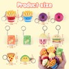 Anboor Pack of 10 Squishies Toys for Children Food Small