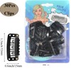 Wig Clips with Soft Rubber Hair Extensions Clips 32mm U-Shape