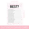 DISTINCTIVS Pink and Black 60th Birthday Game Bundle - Set