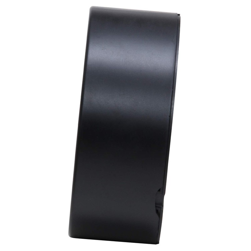 Fujiboeki 99230 Liam Table Clock, Black, Diameter 5.3 inches (13.4