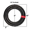1PZ ER5-T01 12.5 x 2.25 (12-1/2 x2-1/4) Interior Tubo con