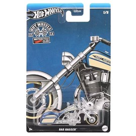 Hot Wheels Motorcycle Club Bad Bagger 1/5 1:64 Scale Toy Motorcycle
